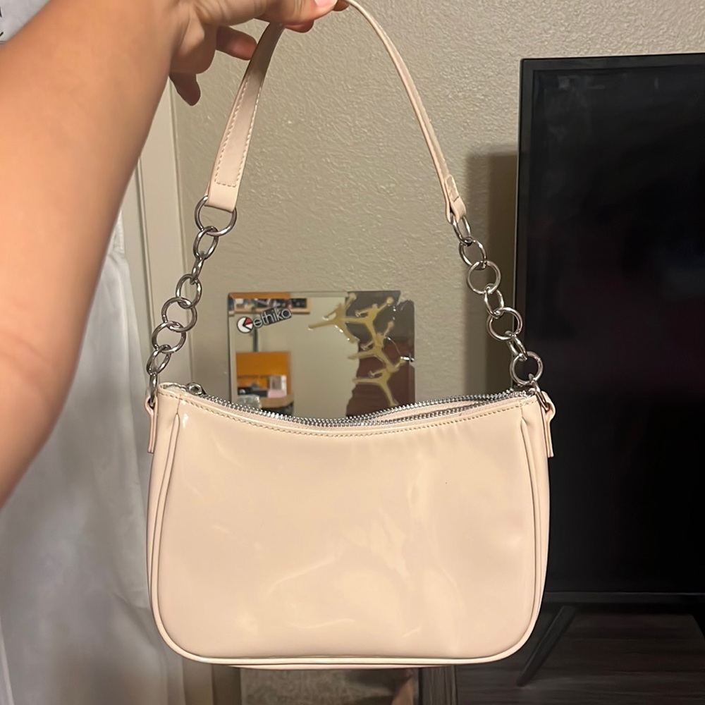 Tan Clutch